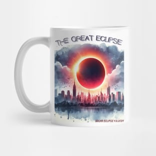 The great north american eclipse 2024 Mug